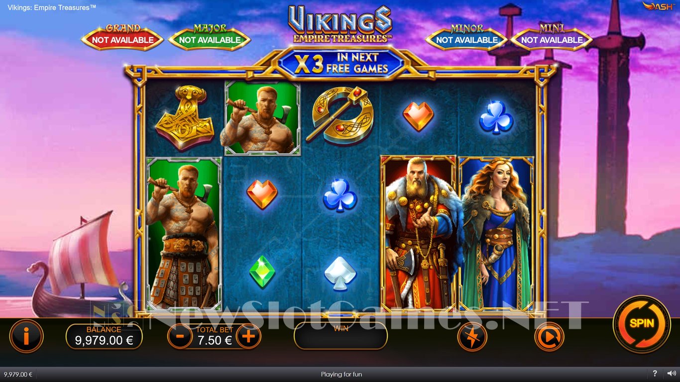 Vikings Empire Treasures Slot Slot Image in Demo - pic. 2