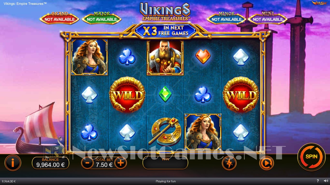 Vikings Empire Treasures Slot Slot Image in Demo - pic. 3