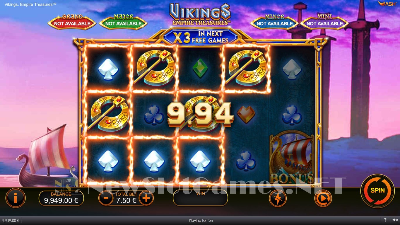 Vikings Empire Treasures Slot Slot Image in Demo - pic. 7