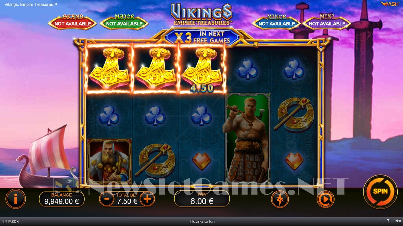 Vikings Empire Treasures Slot Slot Image in Demo - pic. 9