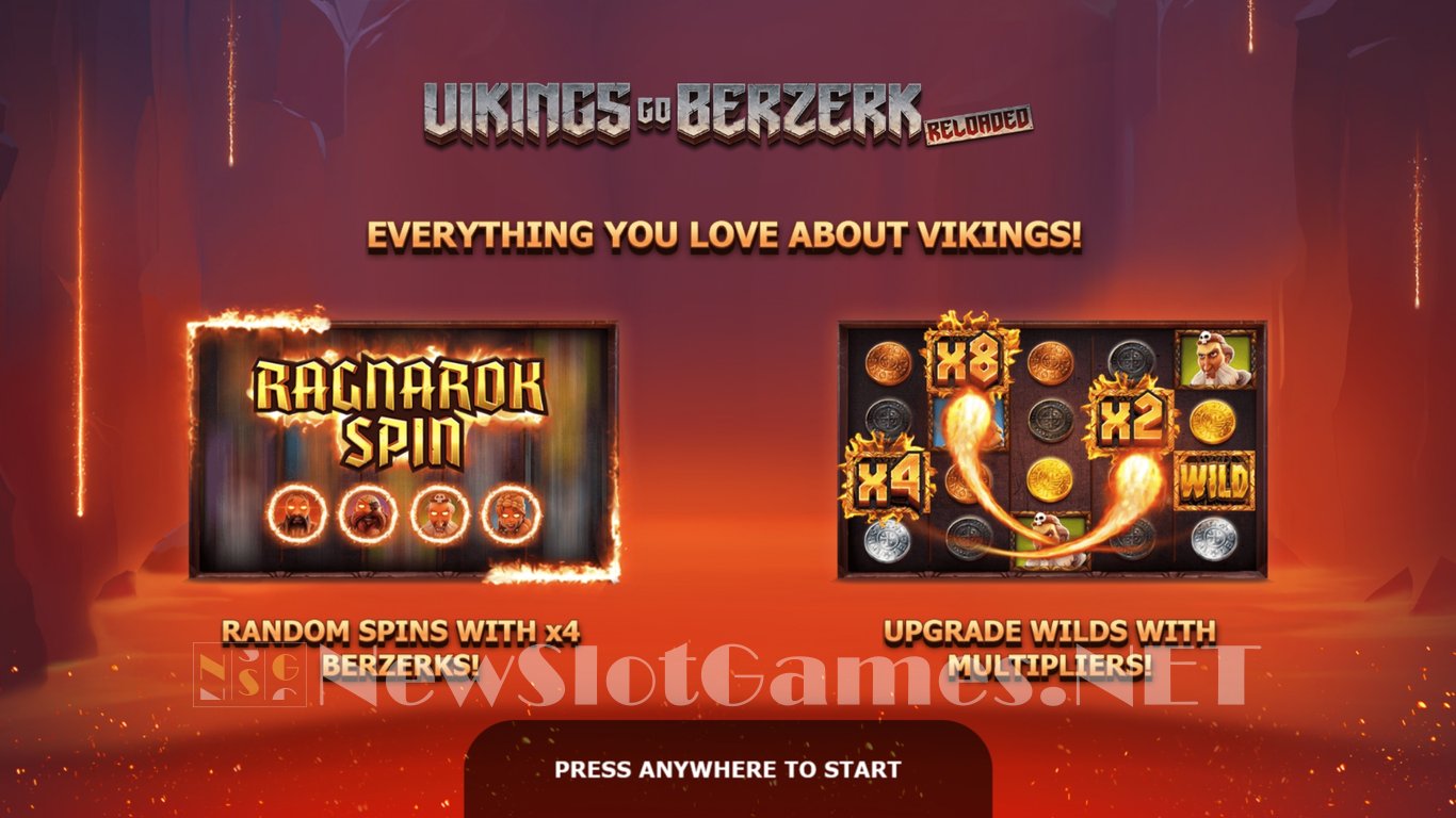 Vikings Go Berzerk Reloaded Slot Demo Image