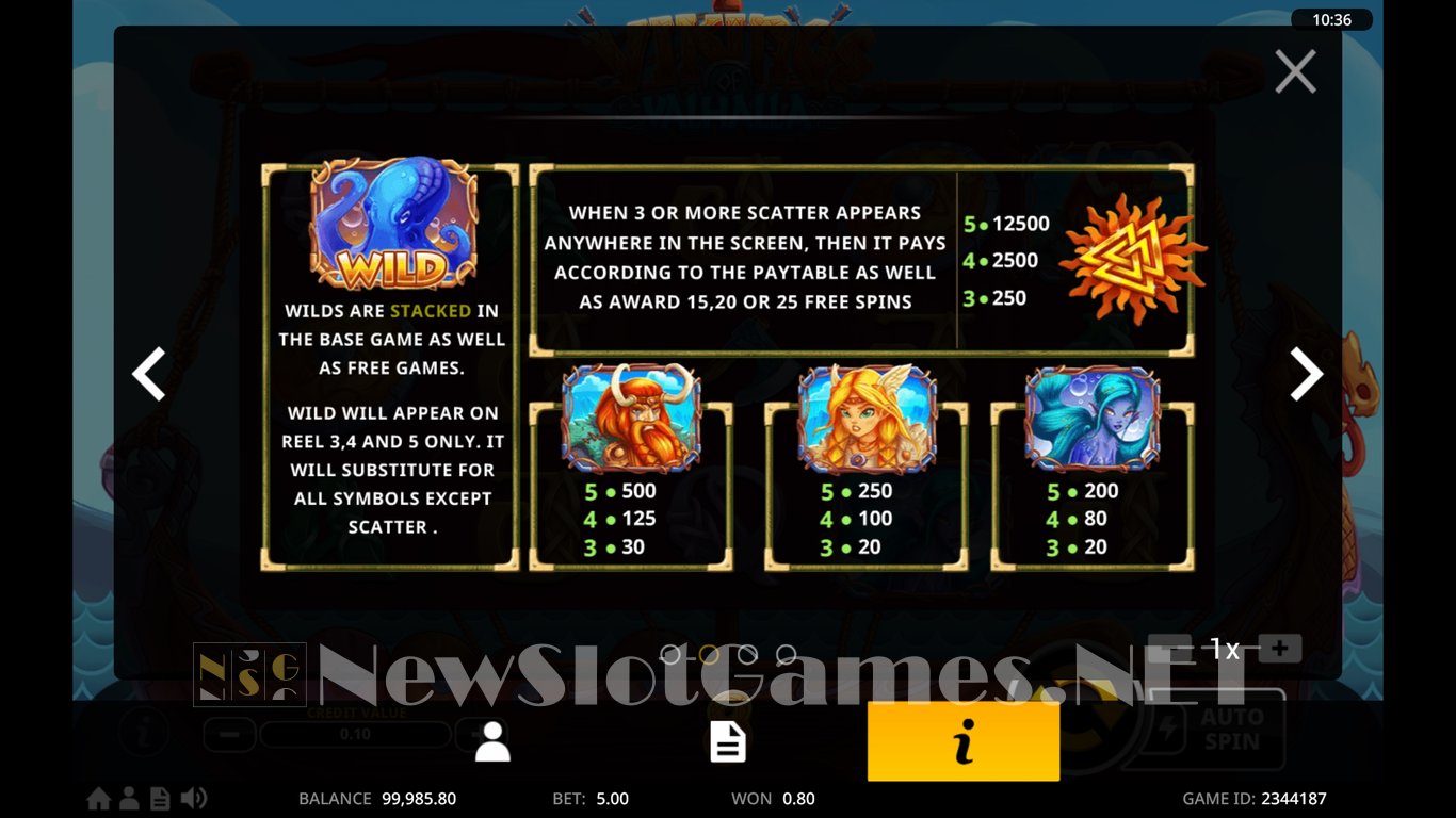 Vikings of Valhalla Slot Slot Image in Demo - pic. 6