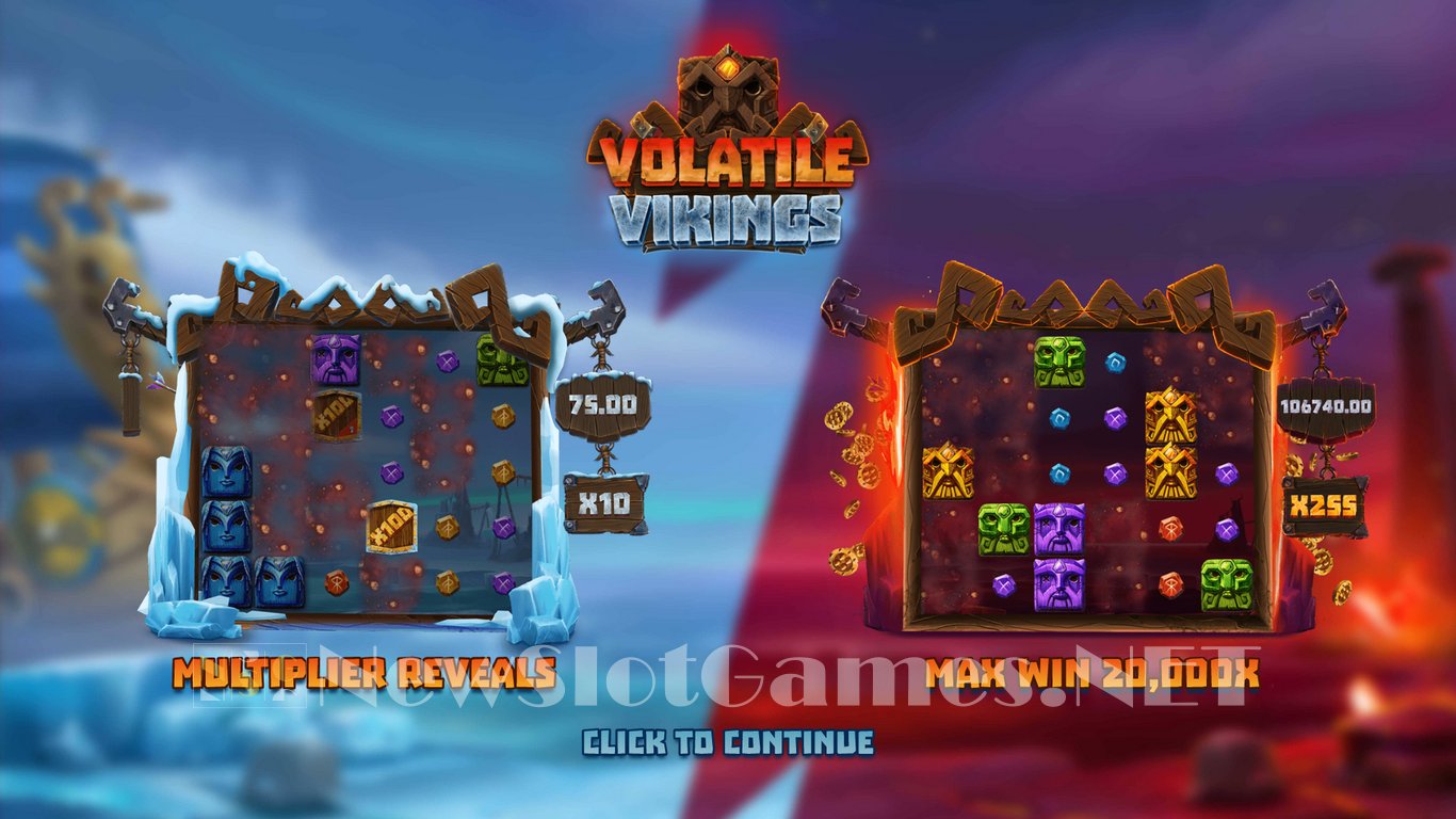 Volatile Vikings Slot Demo Image