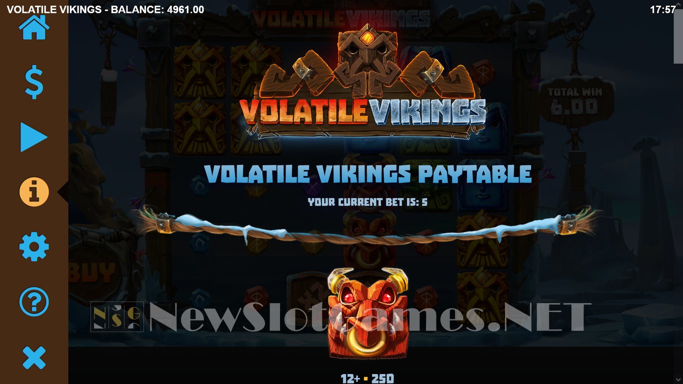 Volatile Vikings Slot Slot Image in Demo - pic. 3