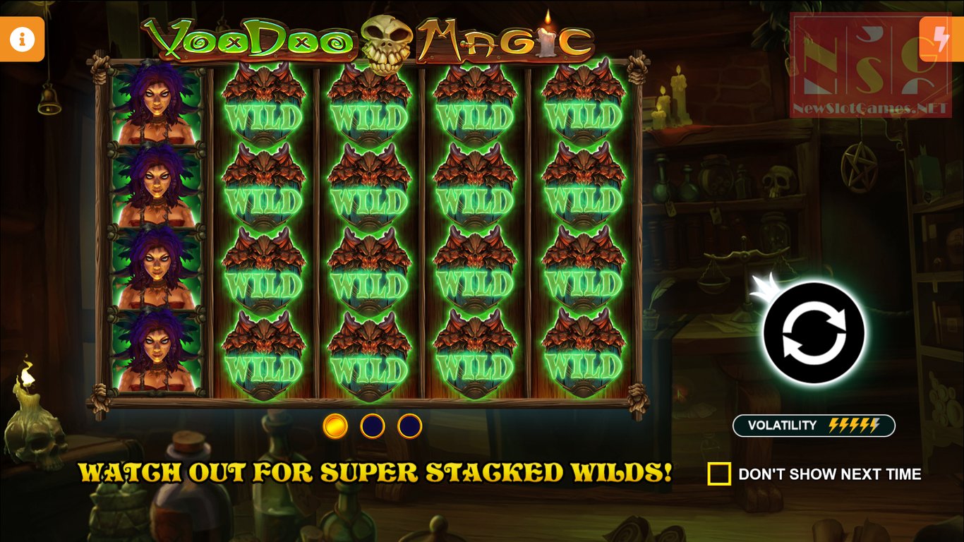 Voodoo Magic Slot Demo Image