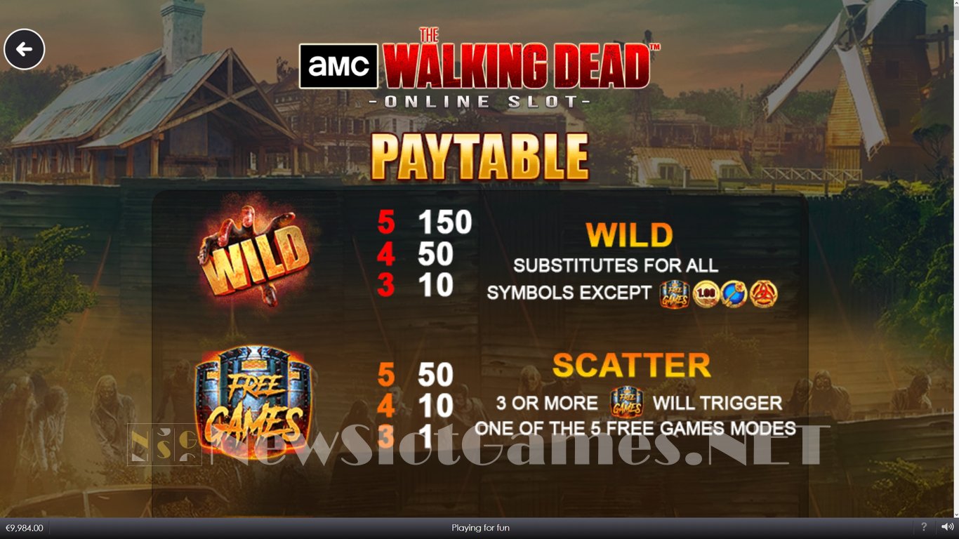 The Walking Dead Slot Slot Image in Demo - pic. 4