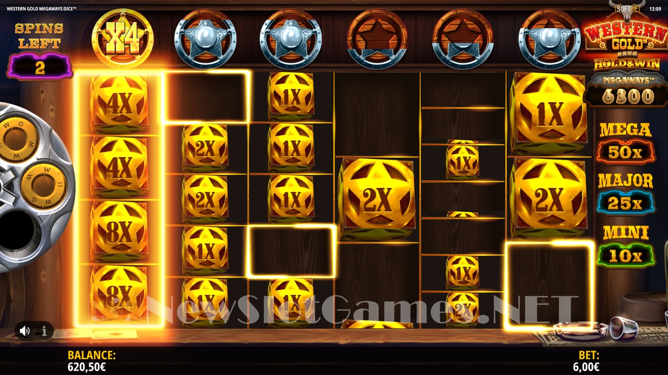 Western Gold Megaways Dice Slot Slot Image in Demo - pic. 3