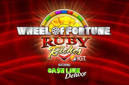 Wheel of Fortune Ruby Riches Slot Logo