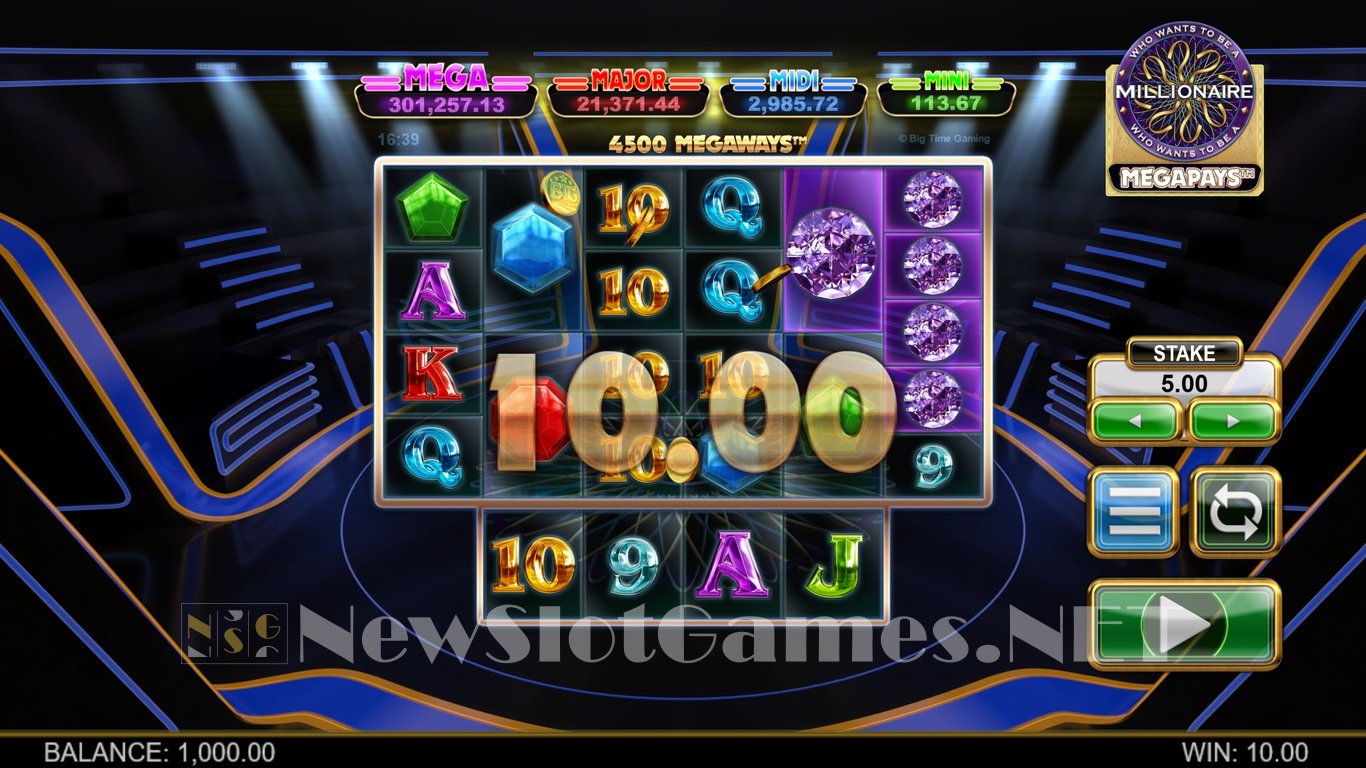 Who Wants To Be A Millionaire Megapays Slot Slot Image in Demo - pic. 3