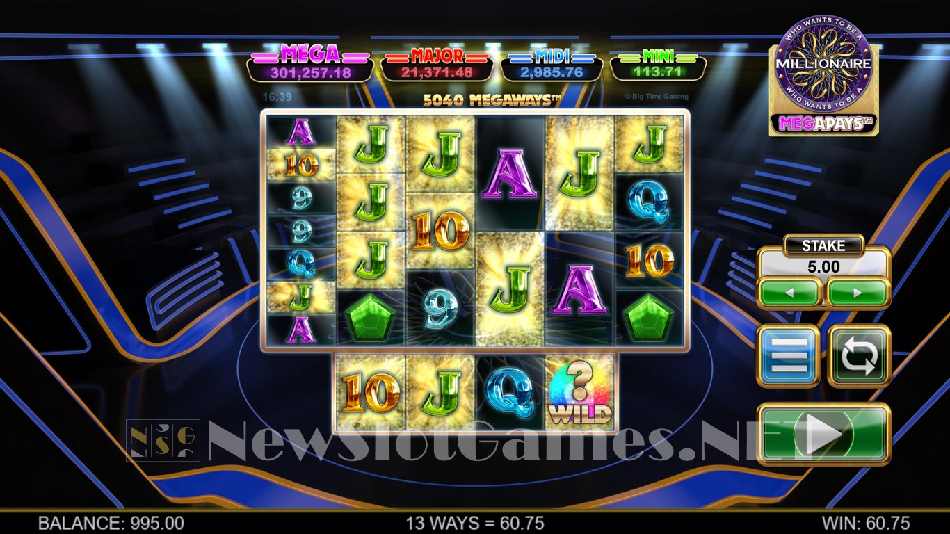 Who Wants To Be A Millionaire Megapays Slot Slot Image in Demo - pic. 7
