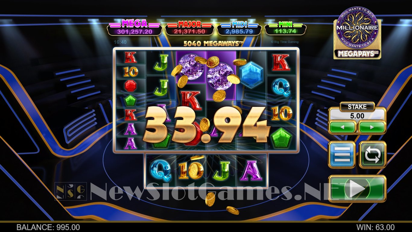 Who Wants To Be A Millionaire Megapays Slot Slot Image in Demo - pic. 8