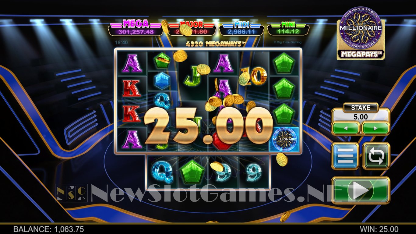 Who Wants To Be A Millionaire Megapays Slot Slot Image in Demo - pic. 9