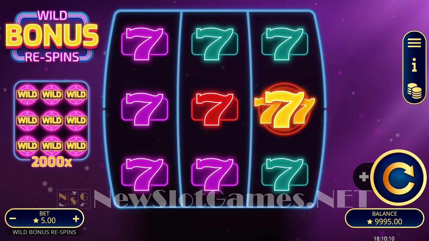 Wild Bonus Re-Spins Slot Slot Image in Demo - pic. 3