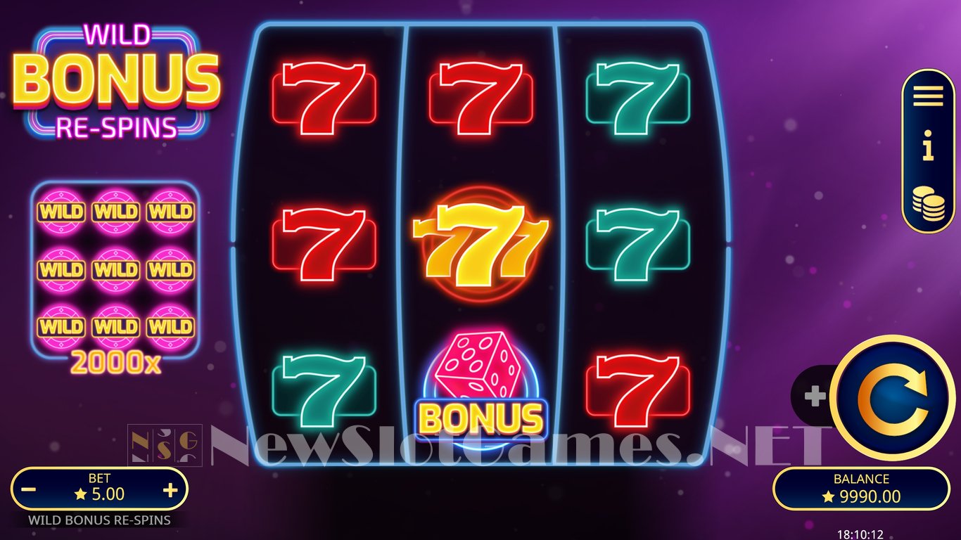 Wild Bonus Re-Spins Slot Slot Image in Demo - pic. 4