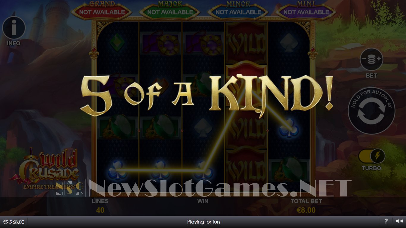 Wild Crusade Empire Treasures Slot Slot Image in Demo - pic. 3