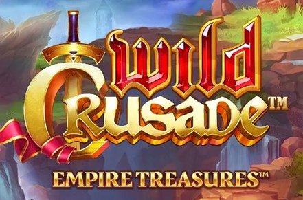 Wild Crusade Empire Treasures Slot Logo
