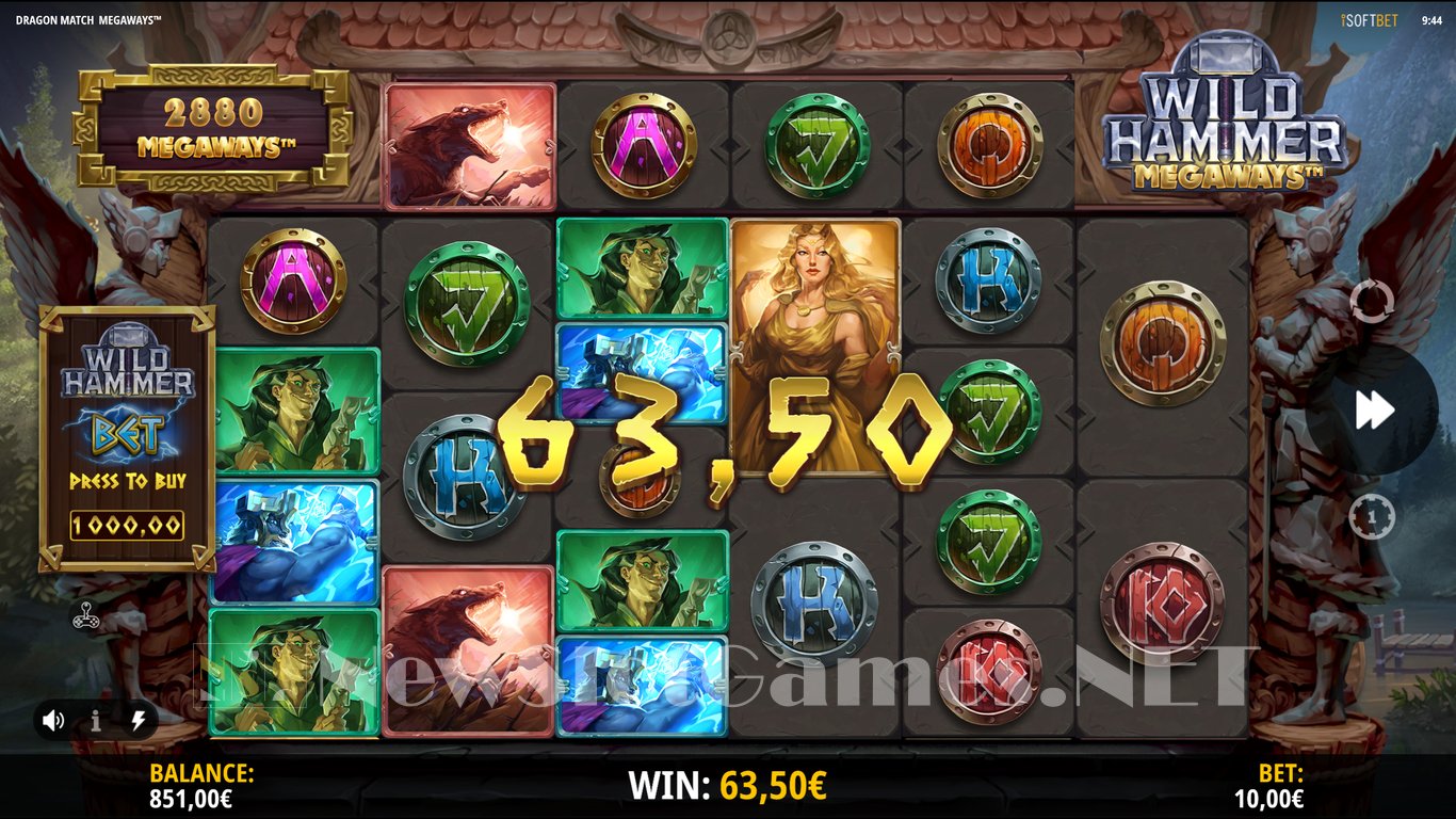 Wild Hammer Megaways Slot Slot Image in Demo - pic. 3