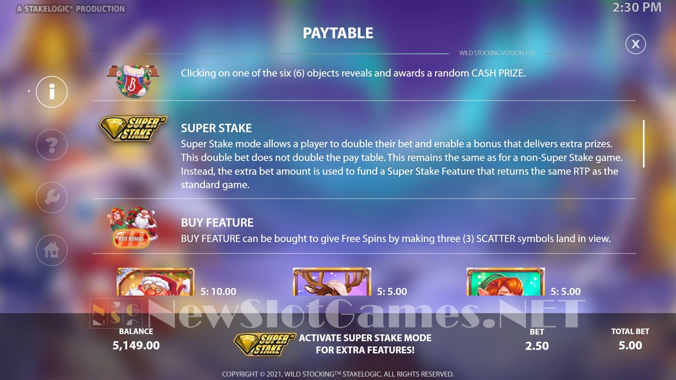 Wild Stocking Slot Slot Image in Demo - pic. 11