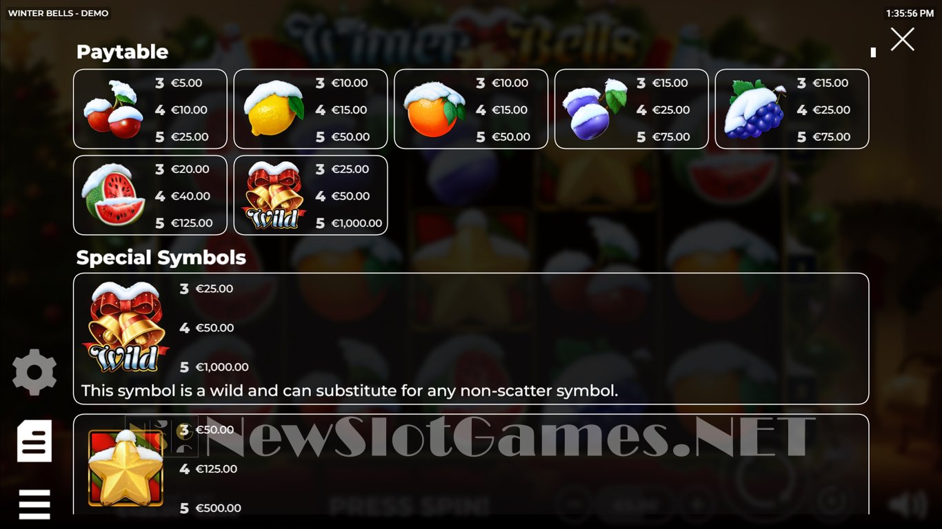 Winter Bells Slot Slot Image in Demo - pic. 8