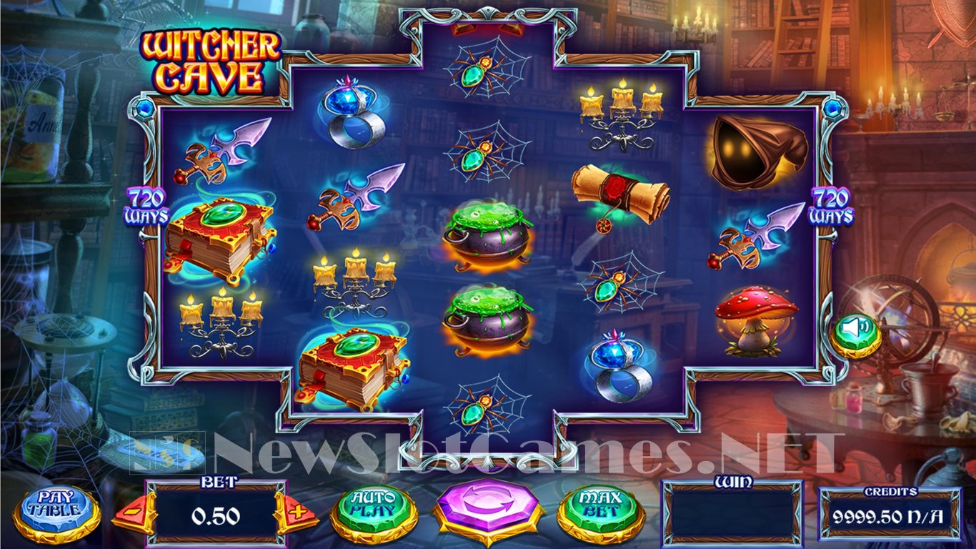 Witcher Cave Slot Demo Image