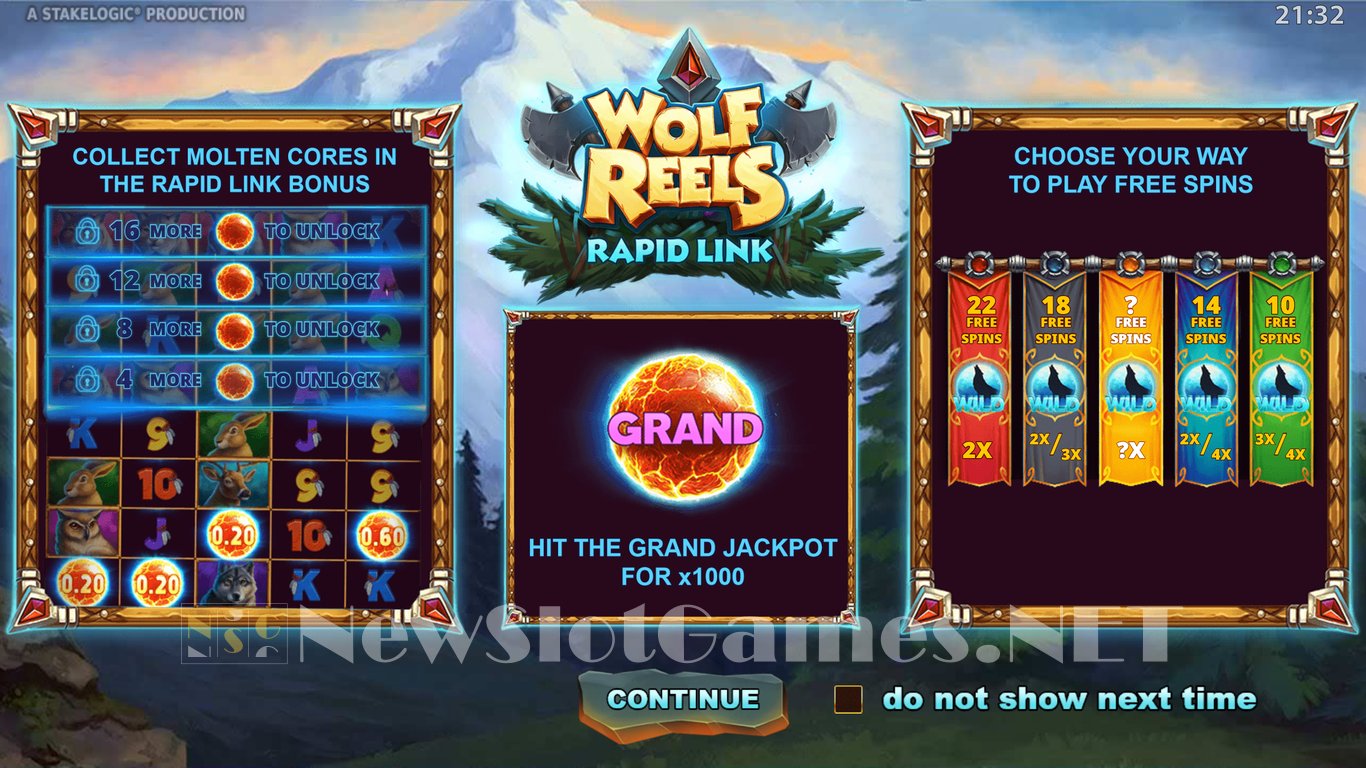 Wolf Reels Slot Demo Image