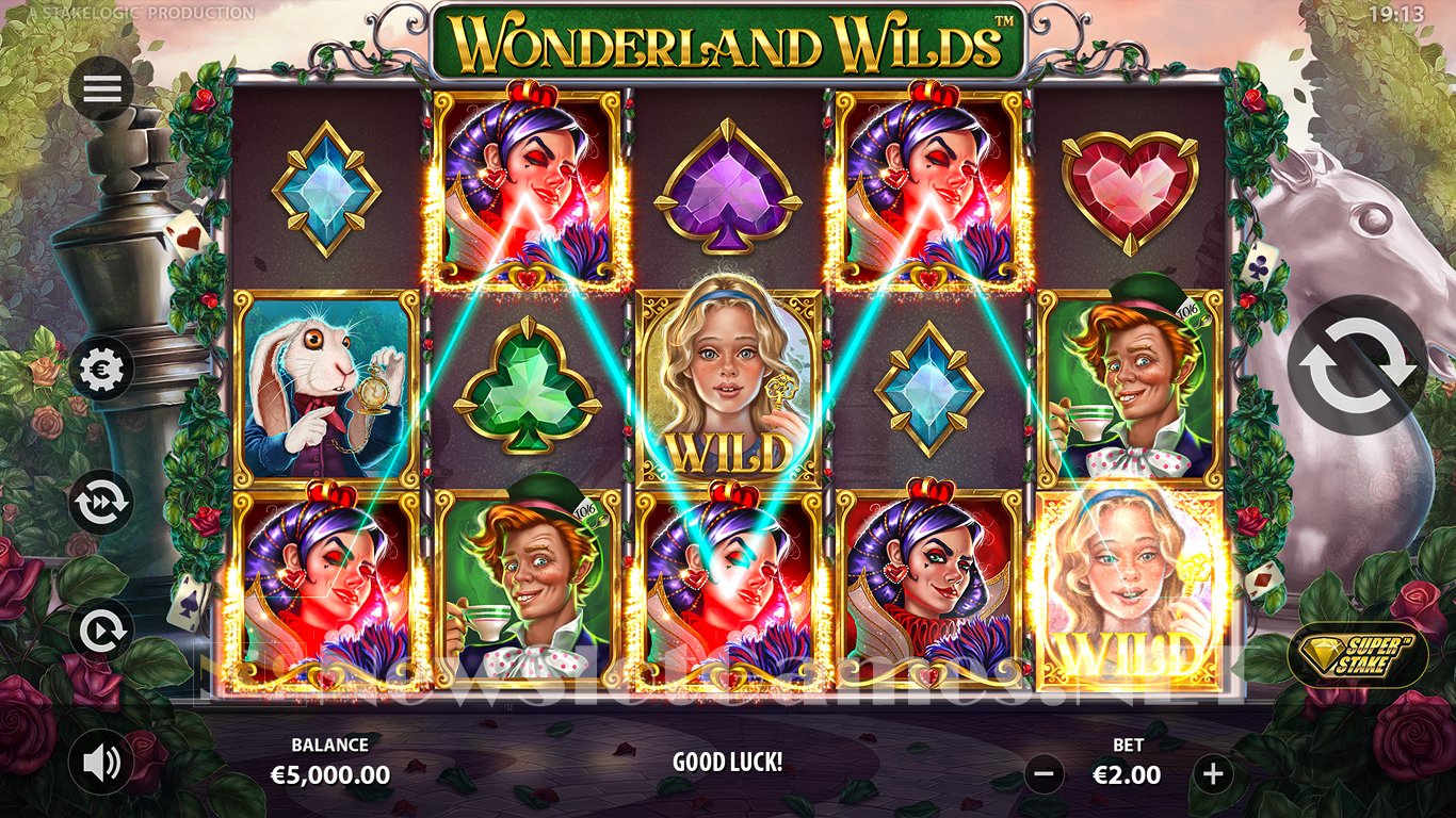 Wonderland Wilds Slot Demo Image