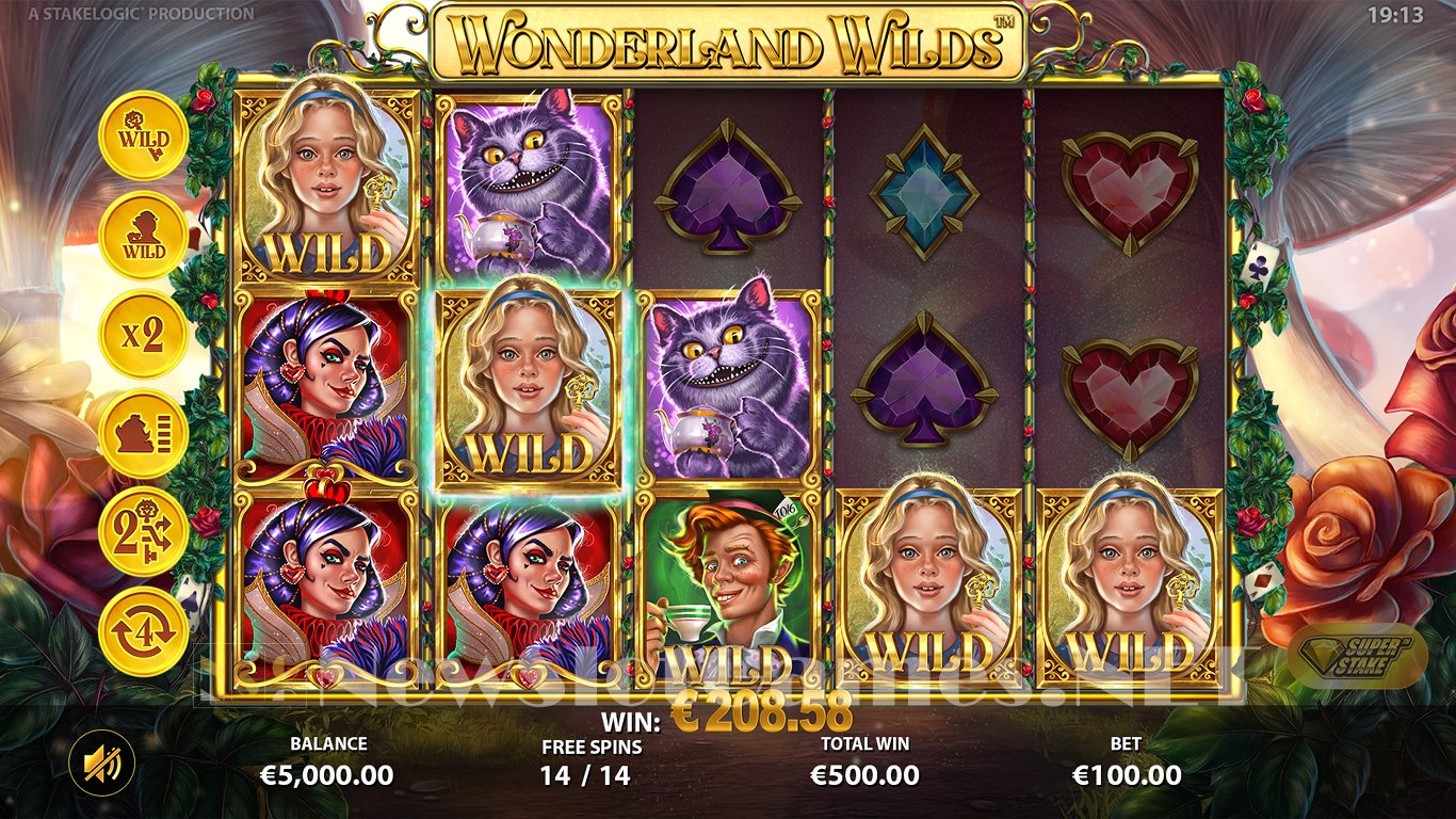 Wonderland Wilds Slot Slot Image in Demo - pic. 2