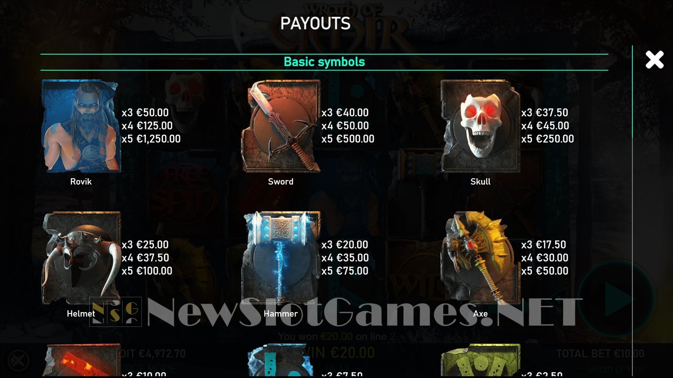 Wrath of Ymir Slot Slot Image in Demo - pic. 4