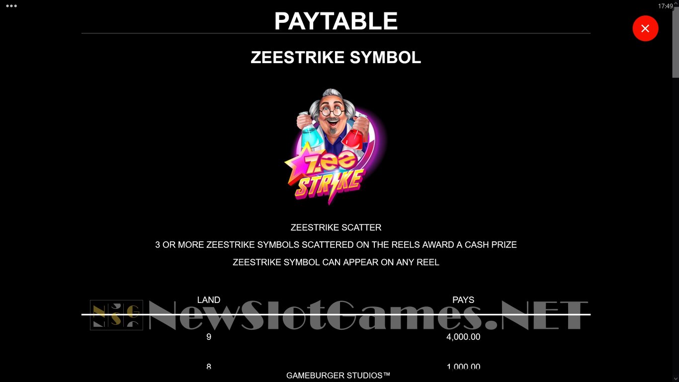 Zee Strike Slot Slot Image in Demo - pic. 4