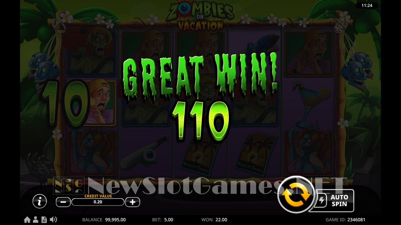 Zombies On Vacation Slot Slot Image in Demo - pic. 10