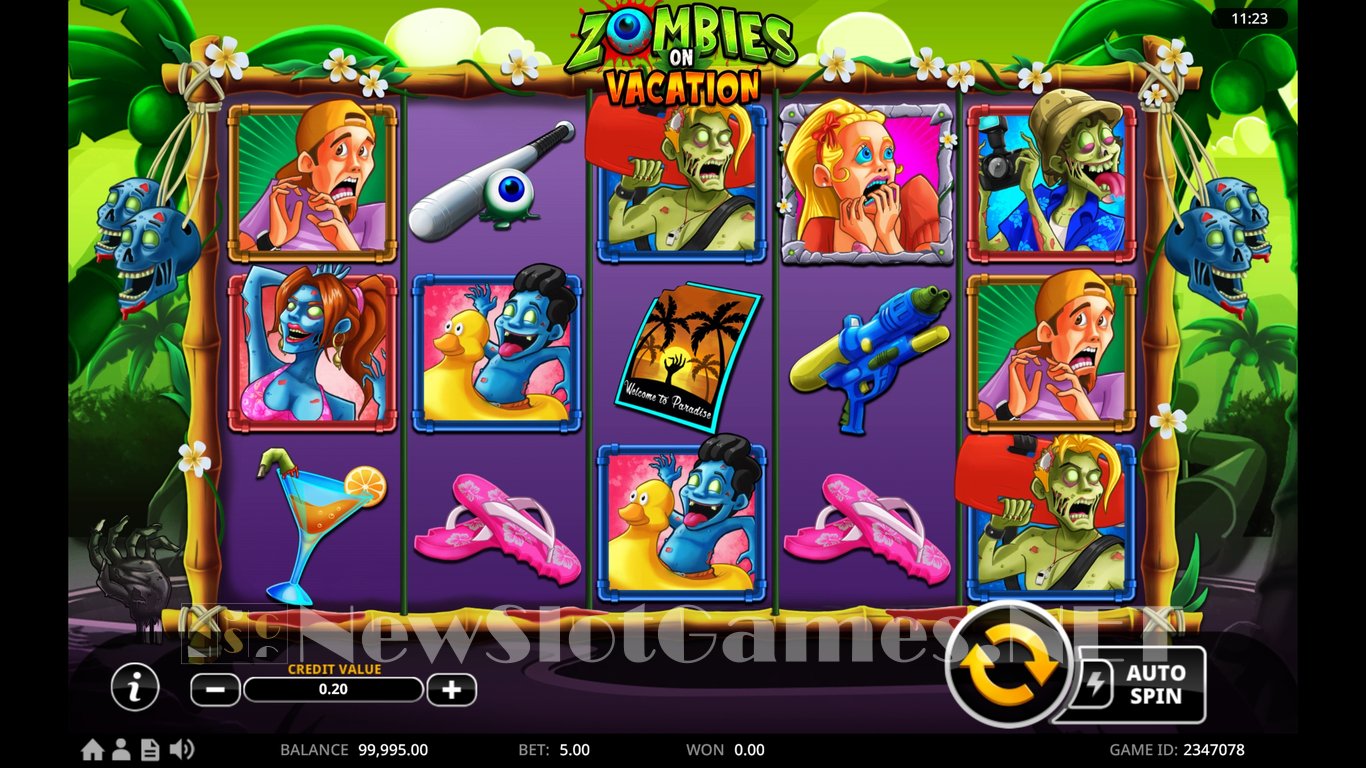 Zombies On Vacation Slot Slot Image in Demo - pic. 2