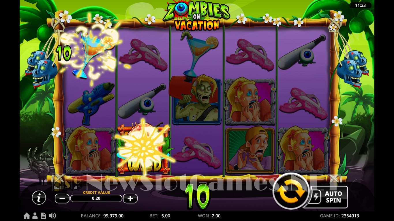 Zombies On Vacation Slot Slot Image in Demo - pic. 8