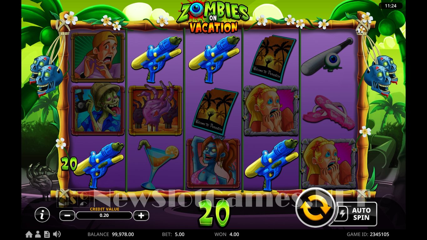 Zombies On Vacation Slot Slot Image in Demo - pic. 9