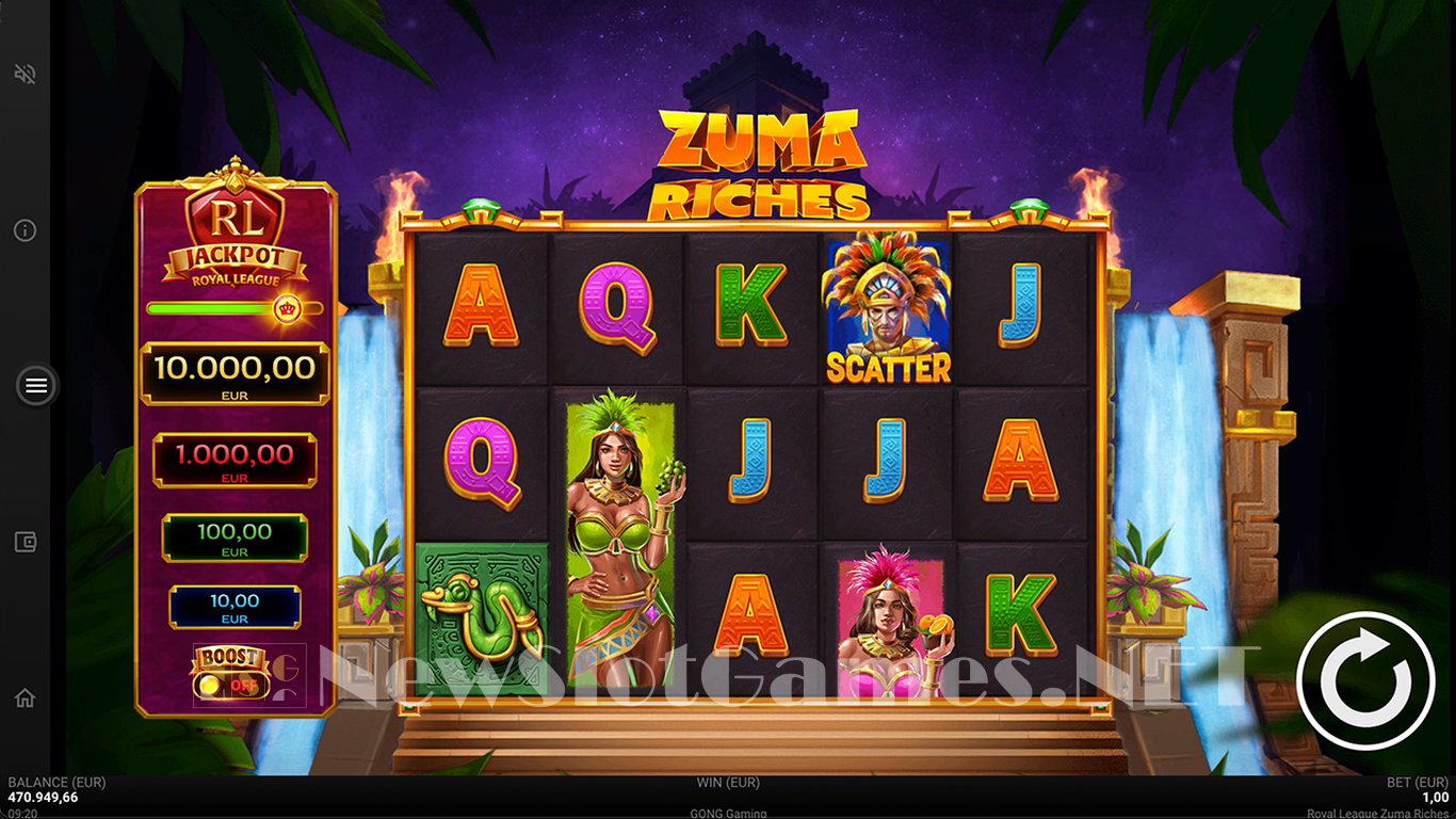 Zuma Riches Slot Demo Image