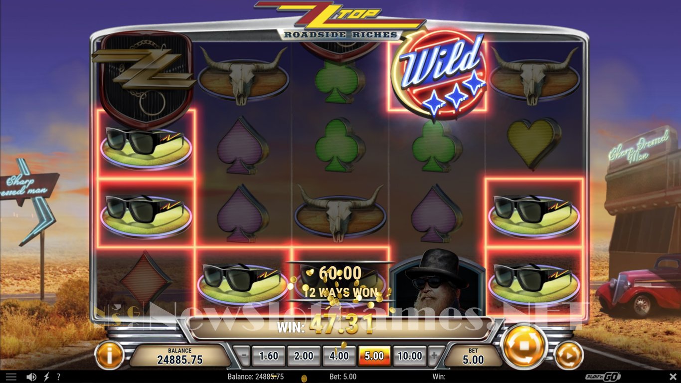ZZ Top Roadside Riches Slot Slot Image in Demo - pic. 17