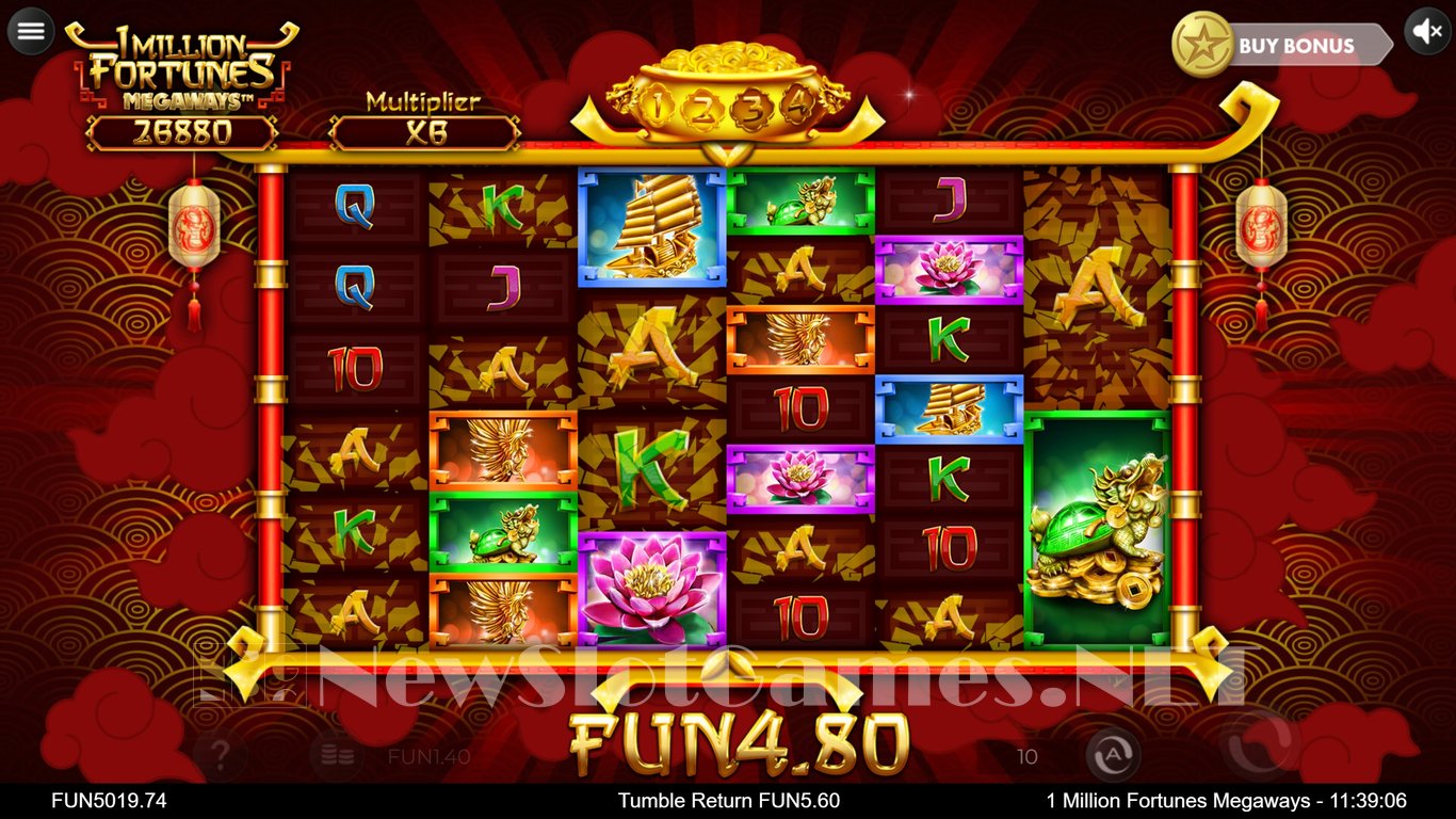1 Million Fortunes Megaways Slot Slot Image in Demo - pic. 8