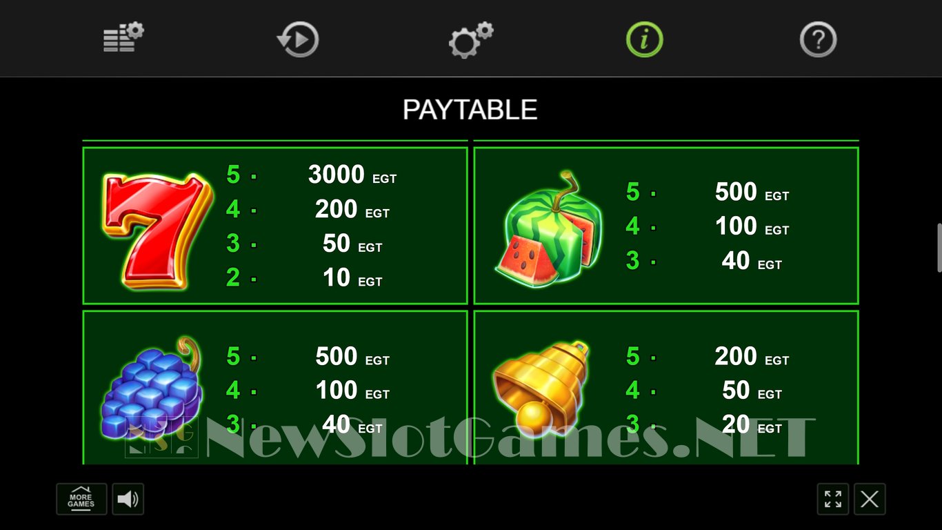 100 Bulky Fruits Slot Slot Image in Demo - pic. 3