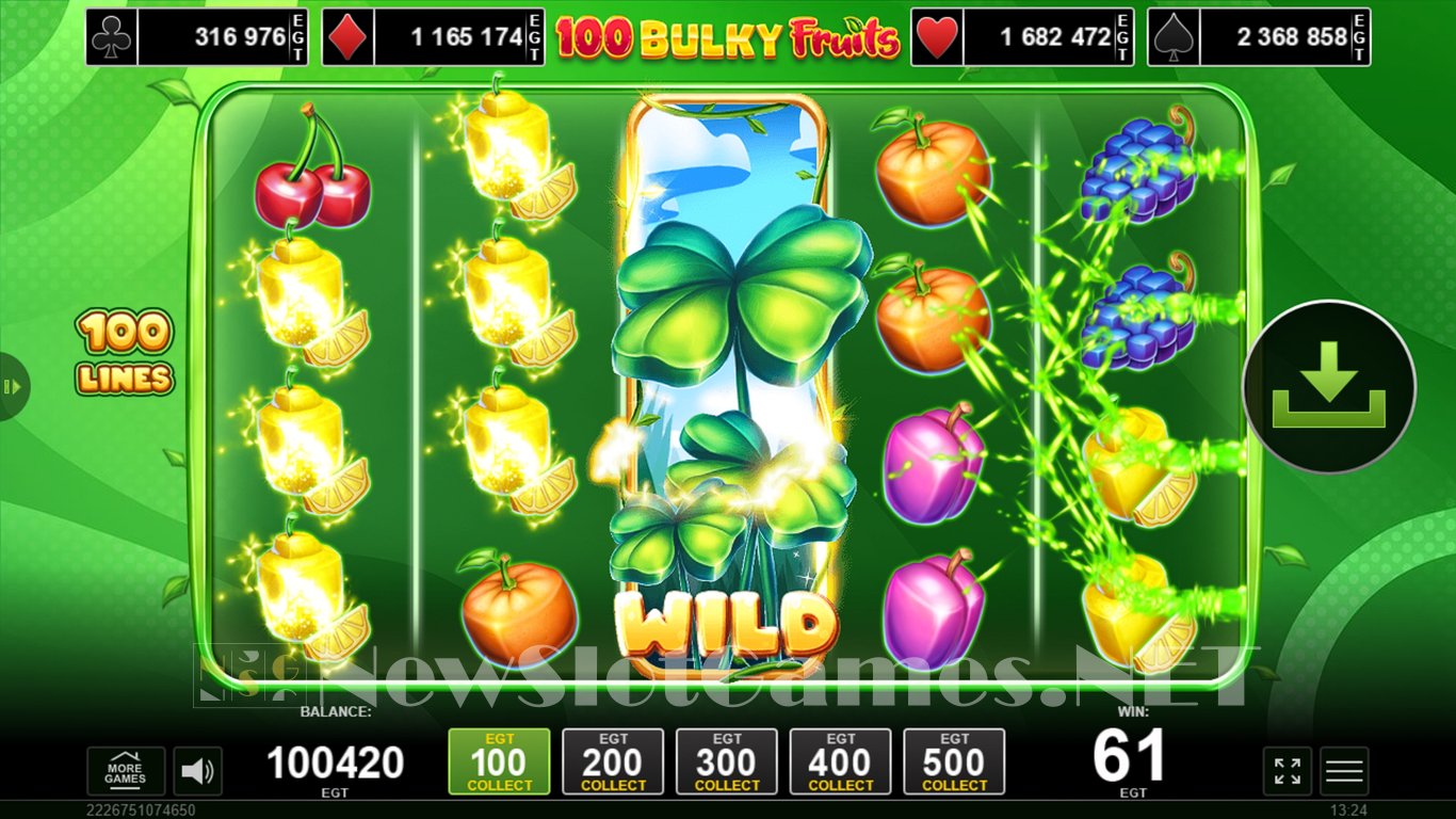 100 Bulky Fruits Slot Slot Image in Demo - pic. 5