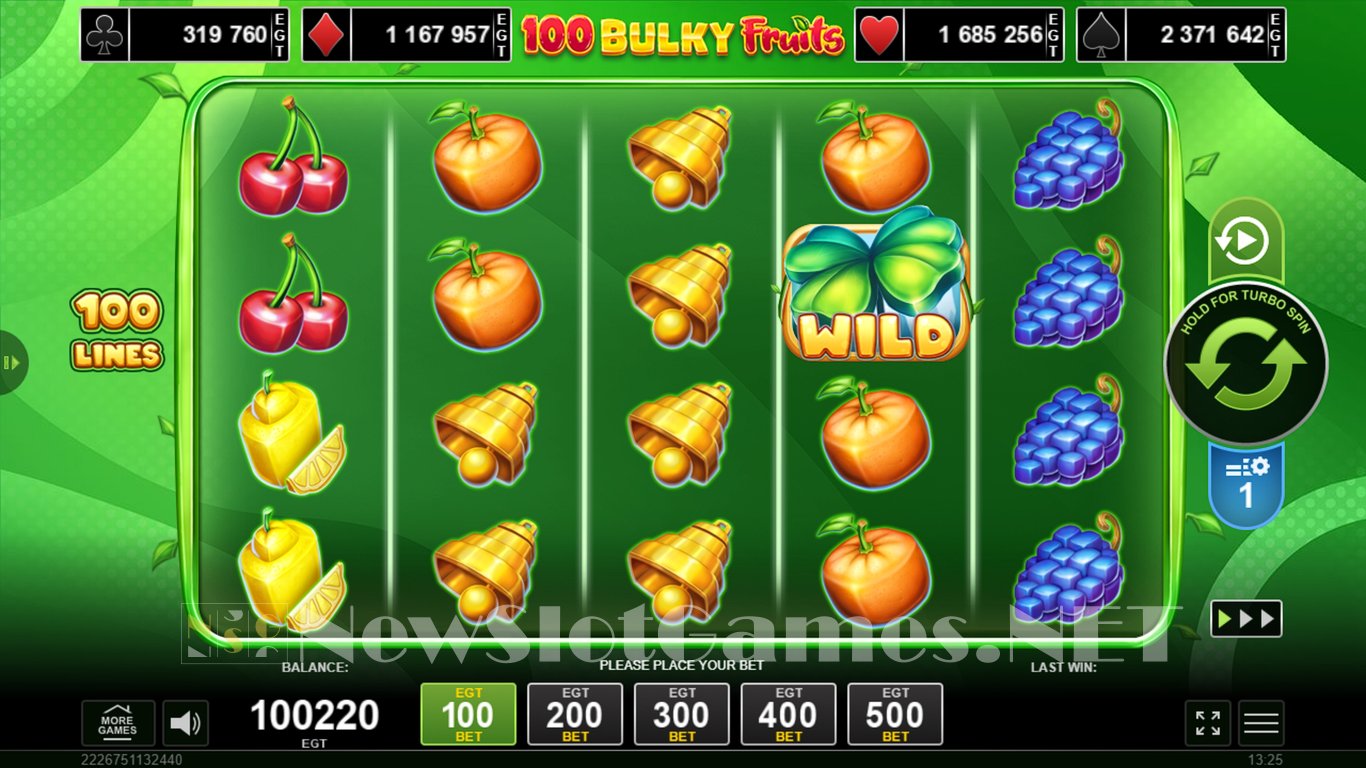 100 Bulky Fruits Slot Slot Image in Demo - pic. 7