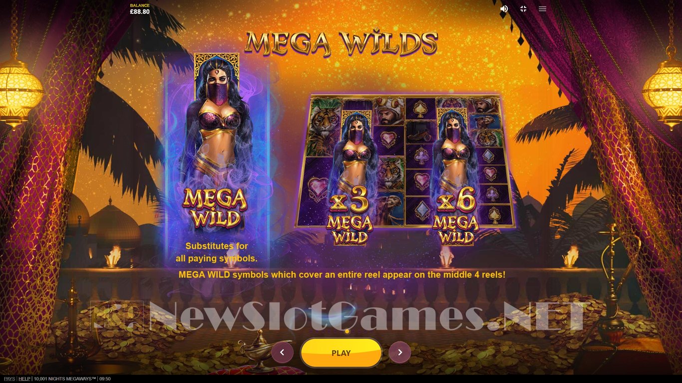 10,001 Nights Megaways Slot Slot Image in Demo - pic. 11