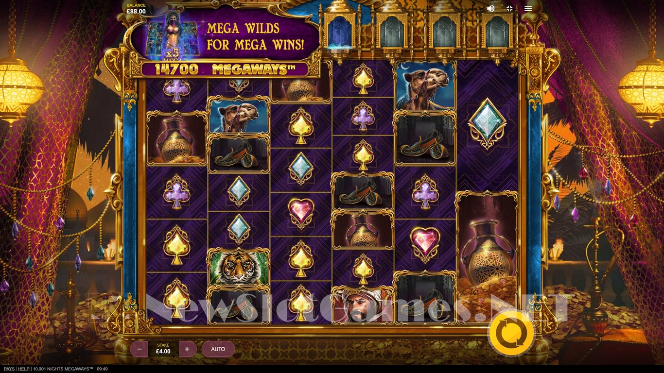10,001 Nights Megaways Slot Slot Image in Demo - pic. 2