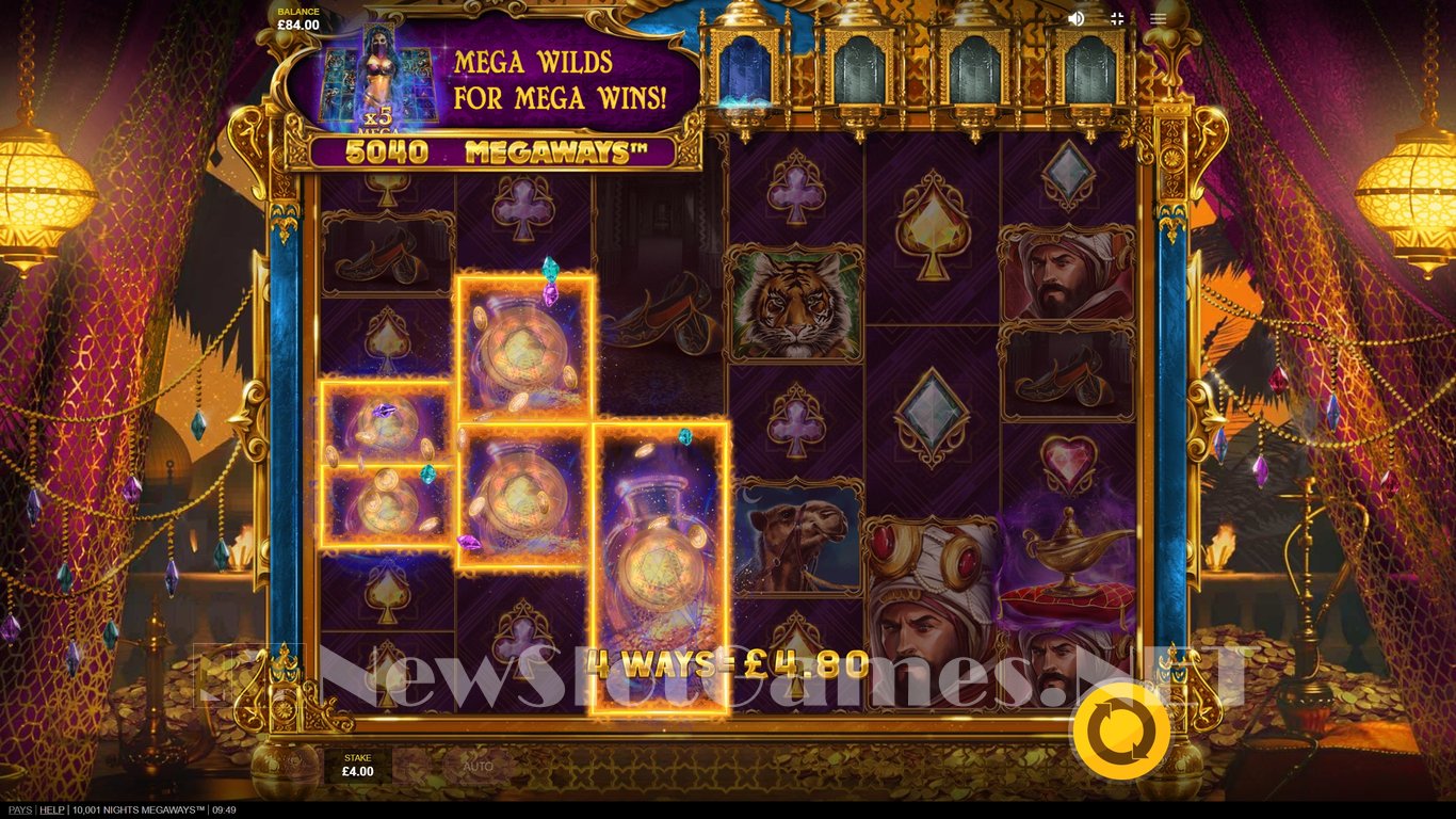 10,001 Nights Megaways Slot Slot Image in Demo - pic. 3