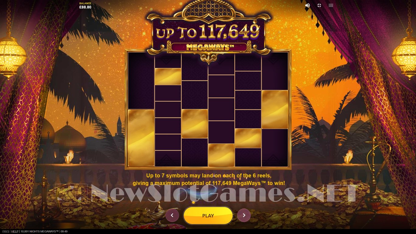 10,001 Nights Megaways Slot Slot Image in Demo - pic. 6