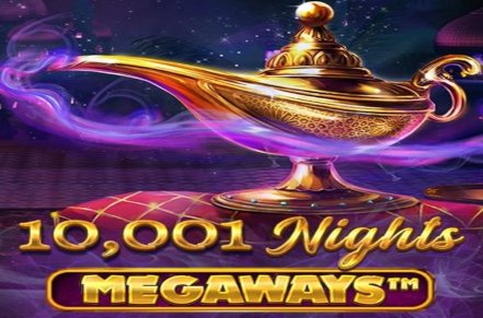 10,001 Nights Megaways Slot Logo