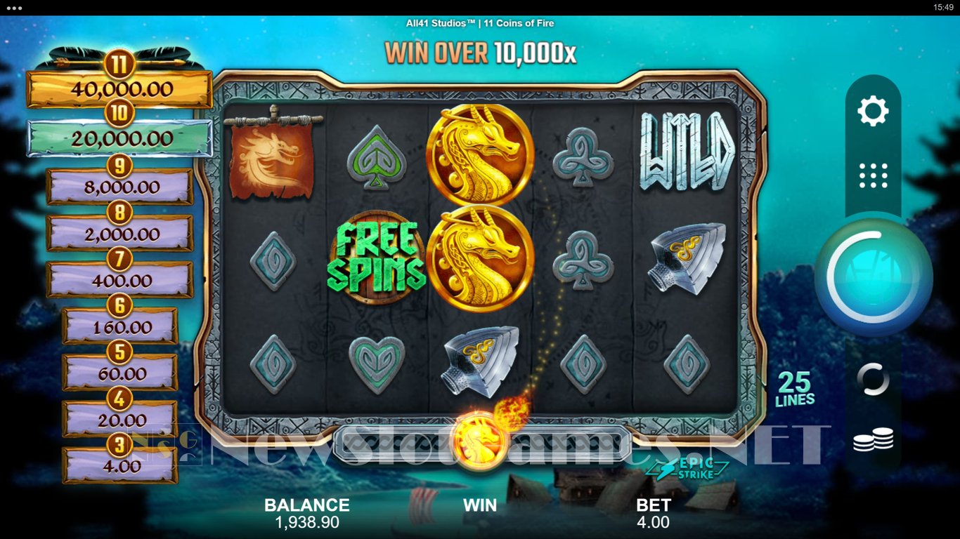 11 Coins of Fire Slot Slot Image in Demo - pic. 2
