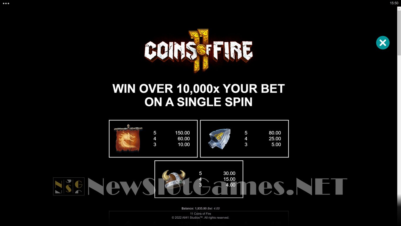 11 Coins of Fire Slot Slot Image in Demo - pic. 5