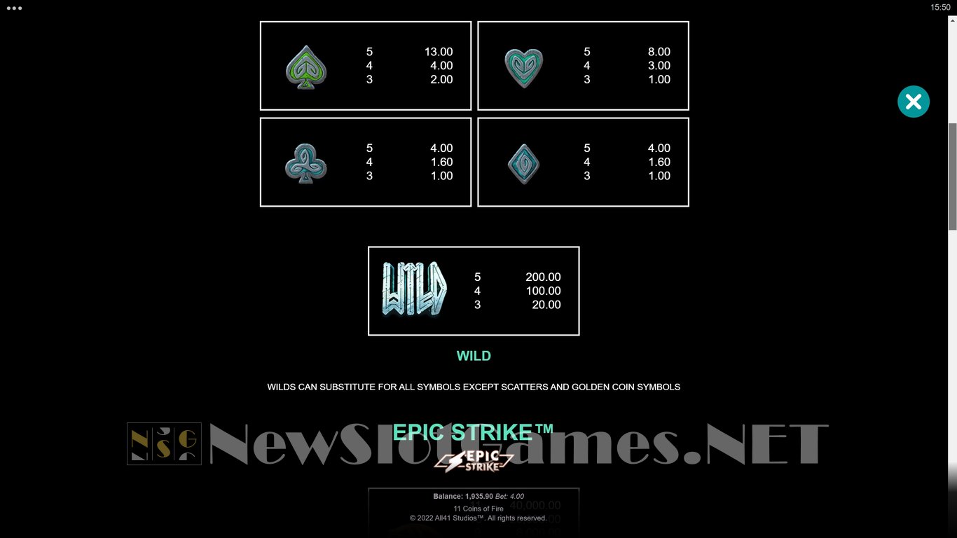 11 Coins of Fire Slot Slot Image in Demo - pic. 6