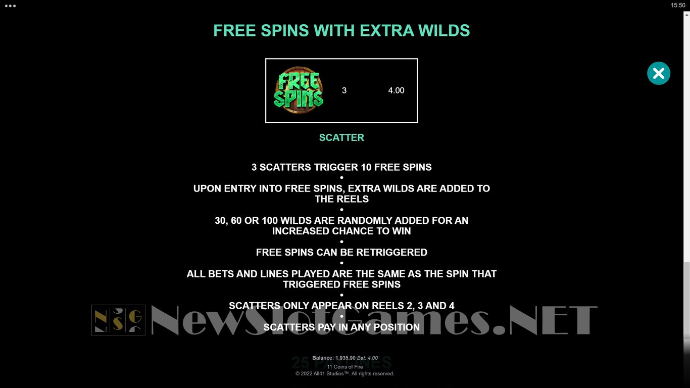 11 Coins of Fire Slot Slot Image in Demo - pic. 7