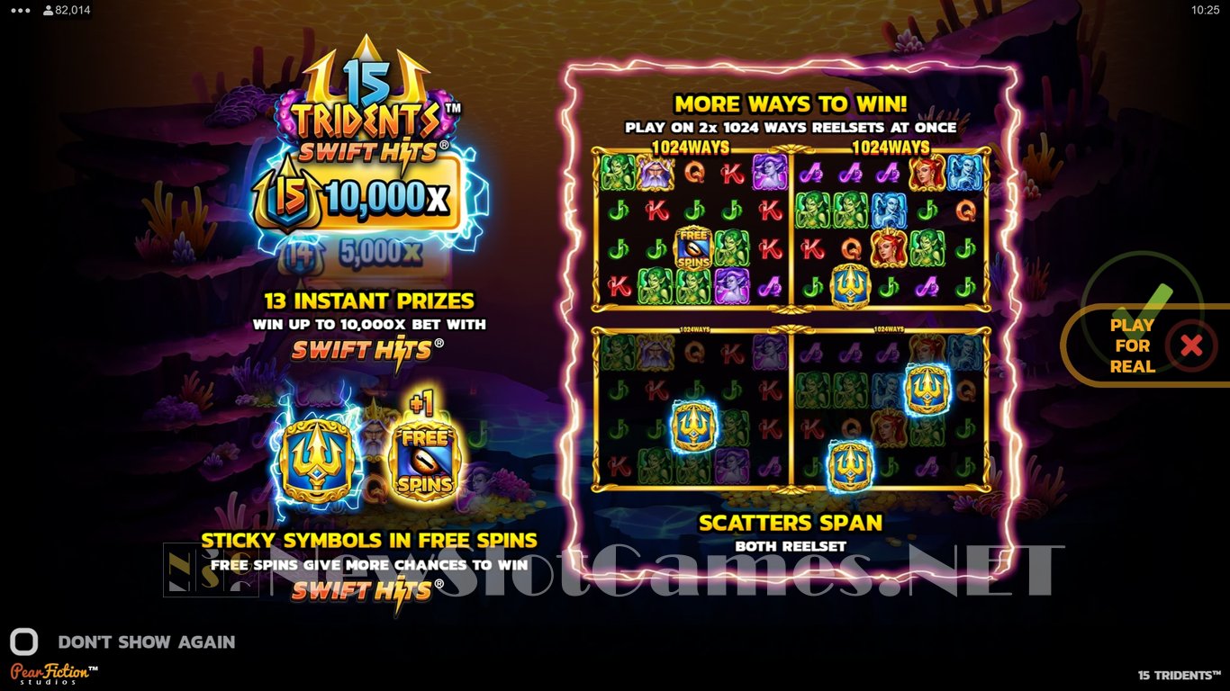 15 Tridents Slot Demo Image