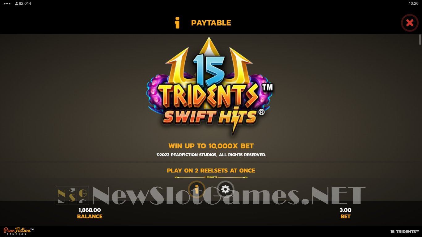 15 Tridents Slot Slot Image in Demo - pic. 4